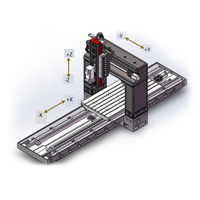 4 축 CNC 갠트리 밀링
